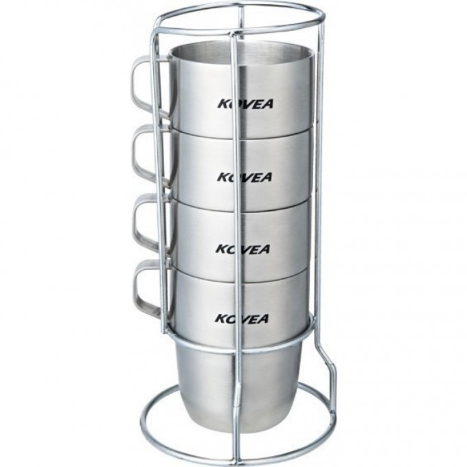 Набор кружек с держателем KOVEA KECW9JL-01ZZ